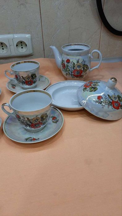 Сервиз Барановского фарфорового завода времен СССР