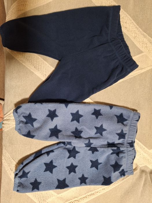 Штани флісові 9-12 місяців, ціна за дві пари