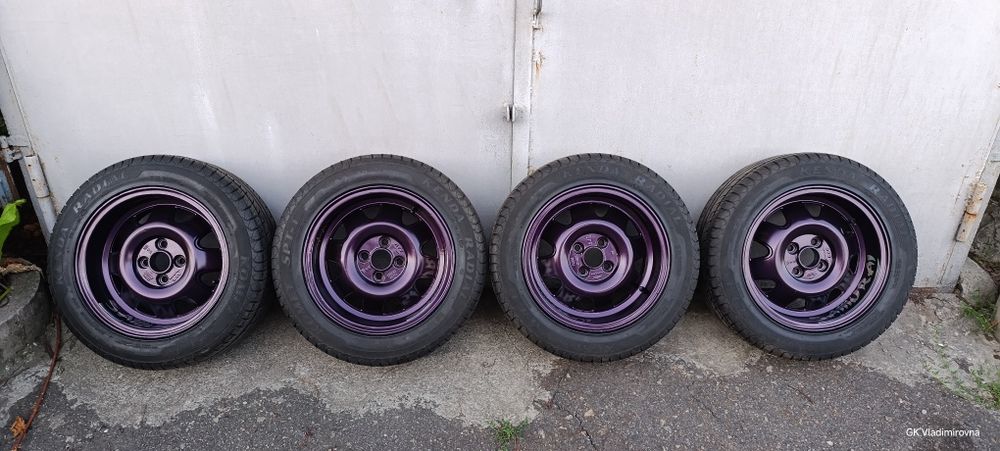 Комплект редких колёс R15 205/55 Kenda Komet Plus на дисках ATS CUP ( R15 W7 PCD4x100 ET28 DIA63.4)