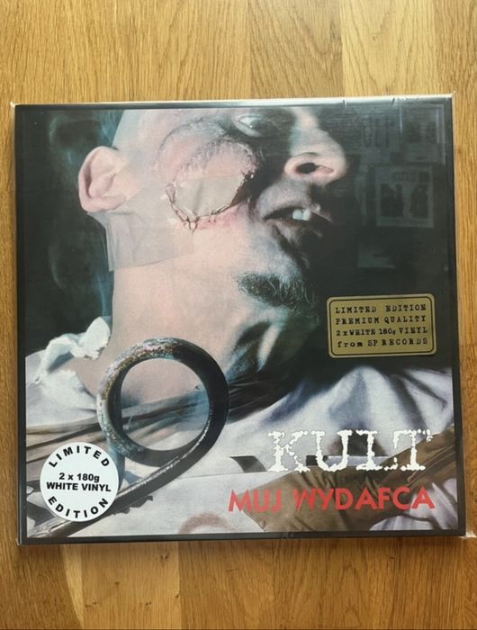 Winyl Kult Muj Wydafca biały