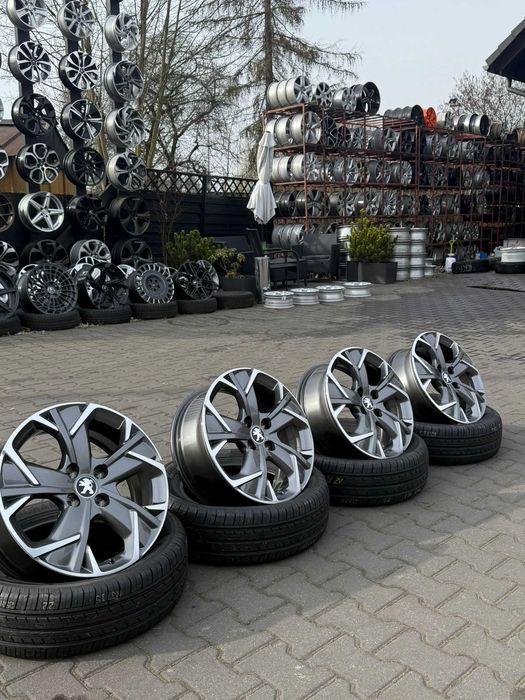 Felgi aluminiowe Peugeot 17" 4x108 6,5j et32 Citroen itp.
