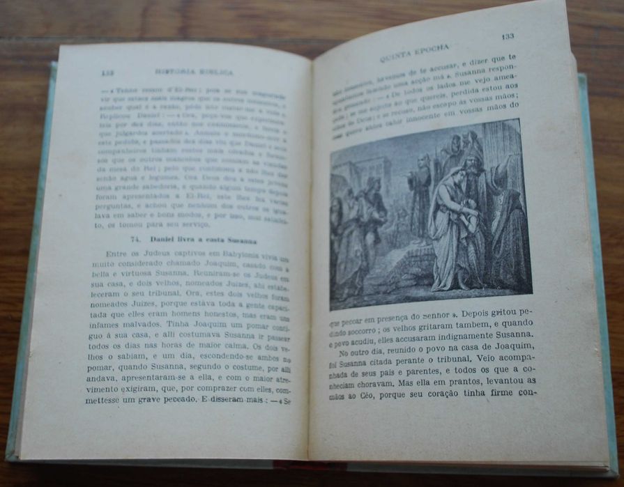 História Bíblica Ilustrada com 200 Estampas (Ano Edição 1950)