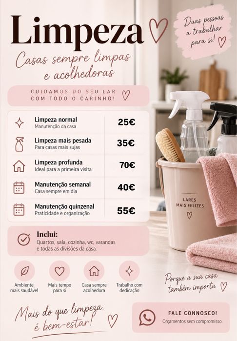 Limpezas domesticas