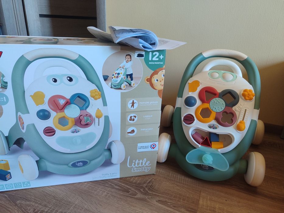 Толокар, ходунки smoby 3в1