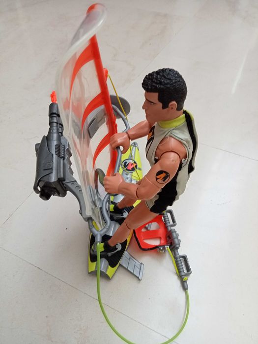 Action man windsurfer