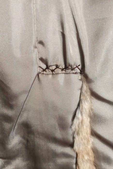 Futro naturalne z królika - rozmiar L