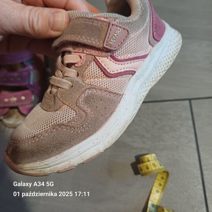 Buty dla dziewczynki wkladka 16cm