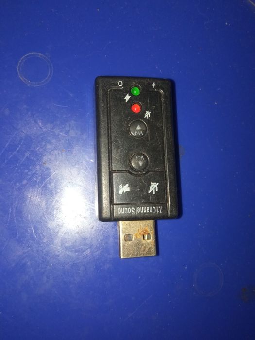 Звуковой адаптер Usb.