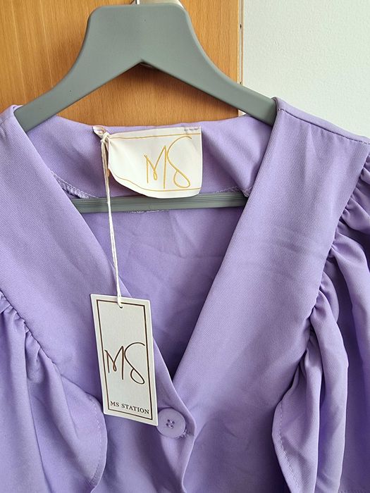 Blusa lilás, tamanho único - nova com etiqueta