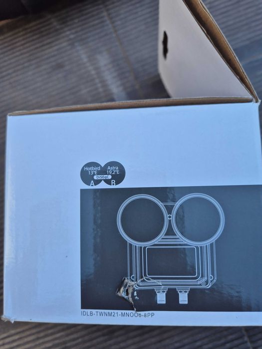 LNB Twin for Connection to HotBird and Astra64172201046658123