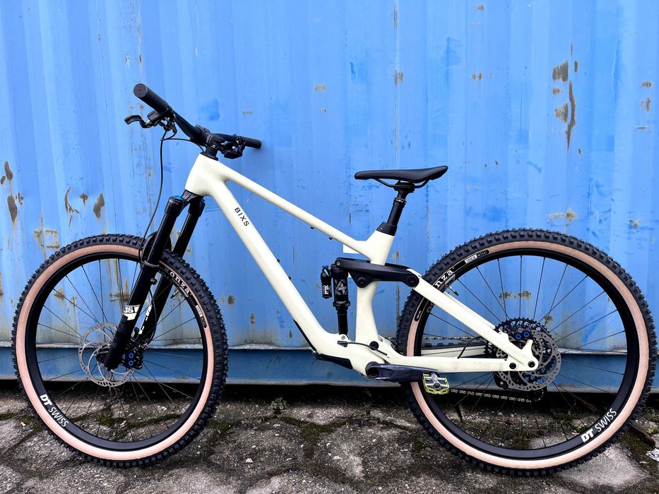 -62% Wyprzedaż Rower full Bixs Peak 140 L karbon FOX Sram GX AXS