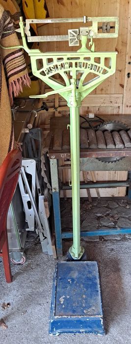 Waga lekarska z okresu Prl