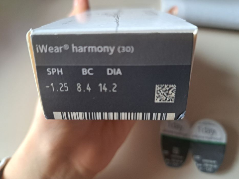 Soczewki kontaktowe jednodniowe iWear Harmony