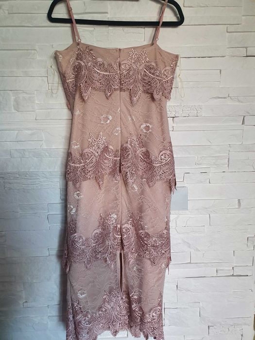 Sukienka brudny róż