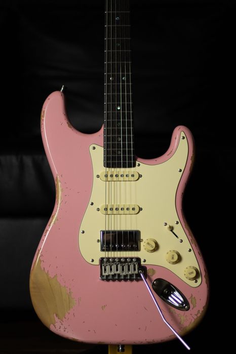 Henry's Electric Guitar Snake ST-1 Boa - Pink Relic