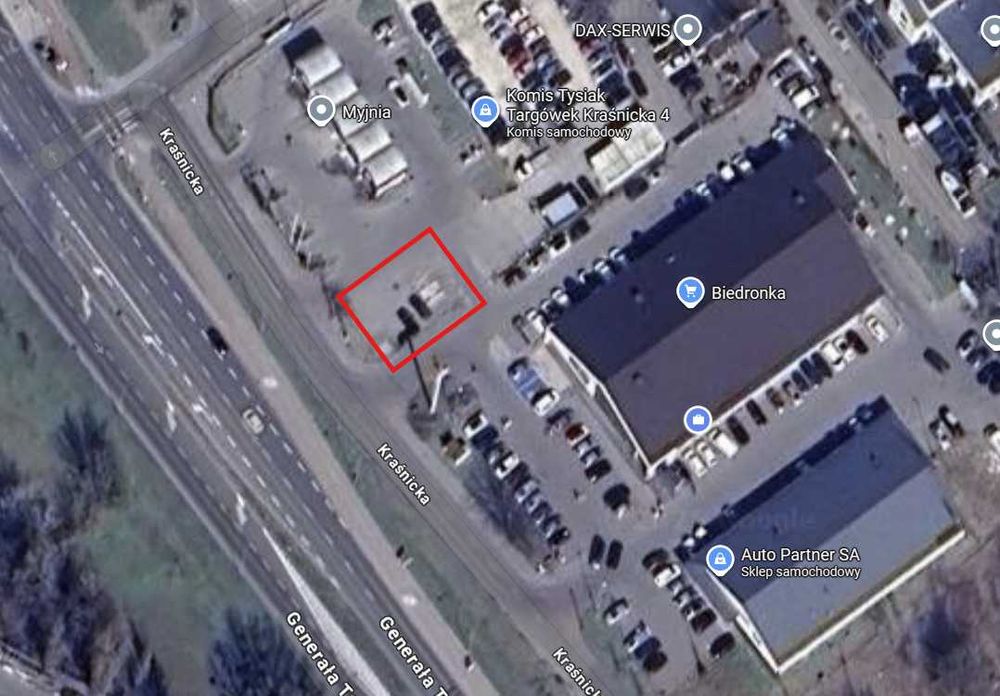 Teren  300m2 pomiędzy Obi a Biedronką