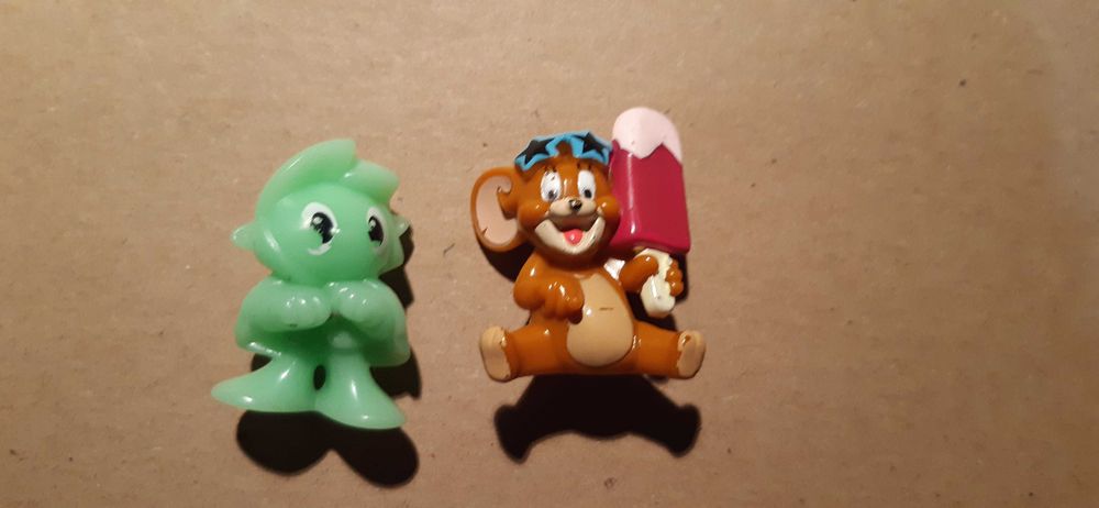 2 stare figurki z kinderek tom and jerry