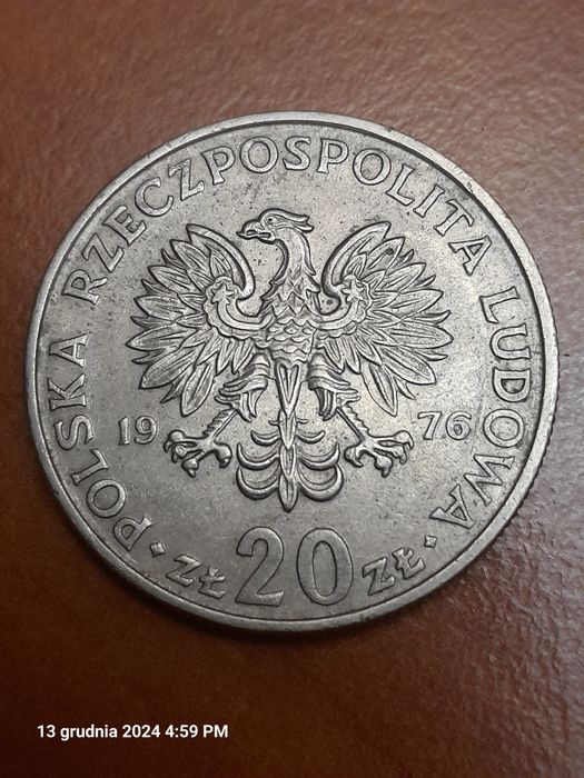 Moneta 20 zł z 1976r