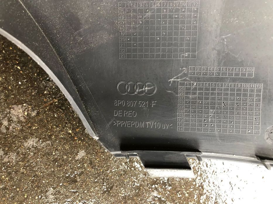 AUDI A3 8P DIFUSOR PARA CHOQUES TRAS - DF021