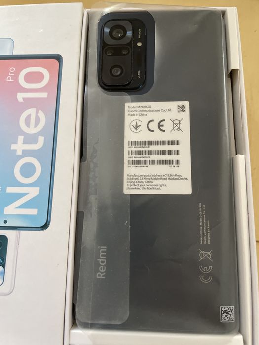 Redmi not 10 Pro как новый
