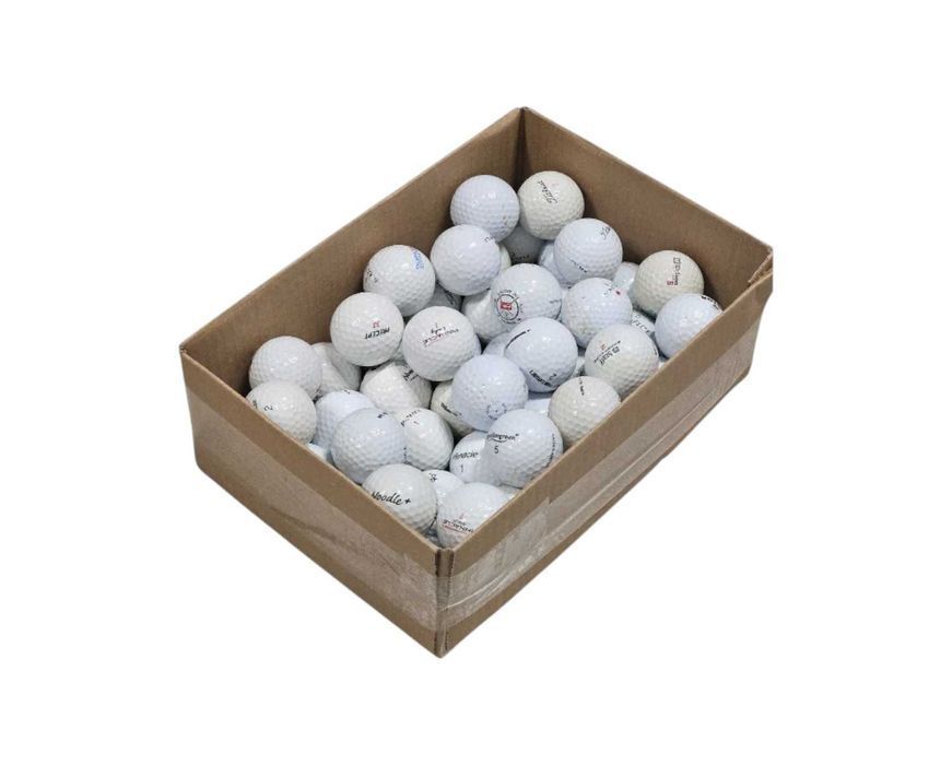 200szt Kat. C/D piłki golfowe MIX do golfa zestaw białe LAKEBALLS