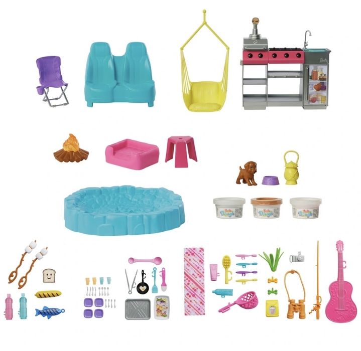 Barbie camper Барбі кемпер пікнік на природі пикник mattel