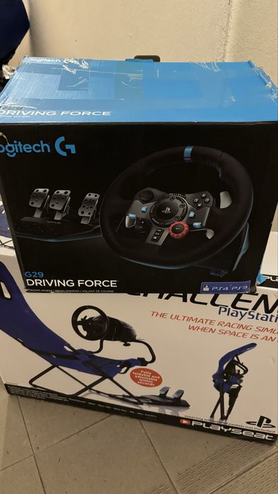 Volante e pedais Logitech G29