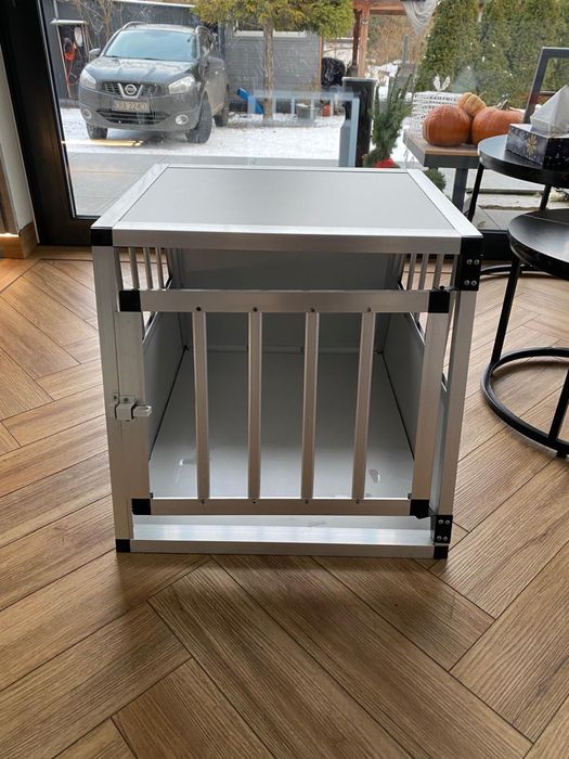 Klatka kanelowa alu transporter stan jak nowa