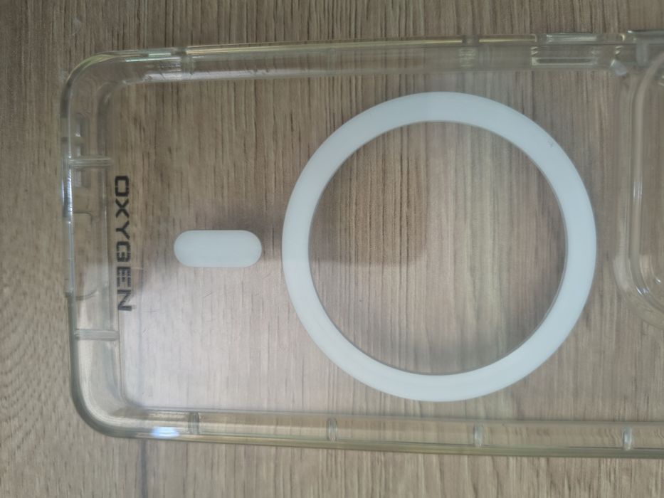 Etui oryginał oxygen plecki smartfon telefon Motorola 50 przezroczyste