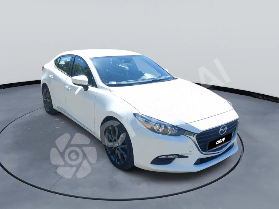 Mazda 3 Mazda3 Sedan 165KM, benzyna NA, 4cyl 1,9, automat. Biała perła.