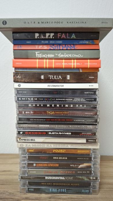 Duży zestaw płyt CD  / Hip Hop/ Rap - przesyłka gratis