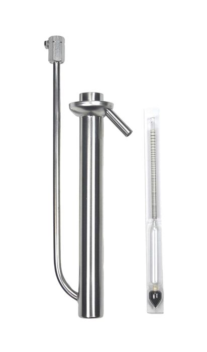 Papuga + alkoholomierz destylator keg abratek potstill