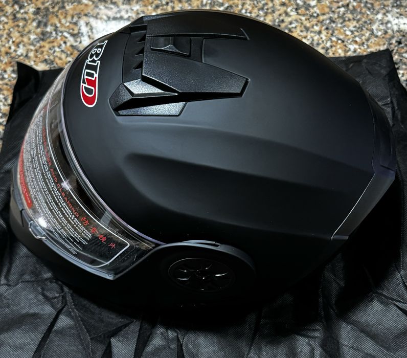 Capacete integral/modular com lente dupla