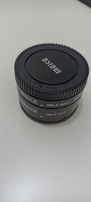 Conjunto de tubos de extensão macro Meike MK-F-AF3 para Fuji X