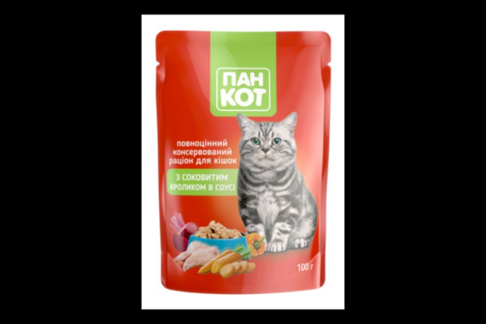 Влажный корм для котов тм Пан Кот