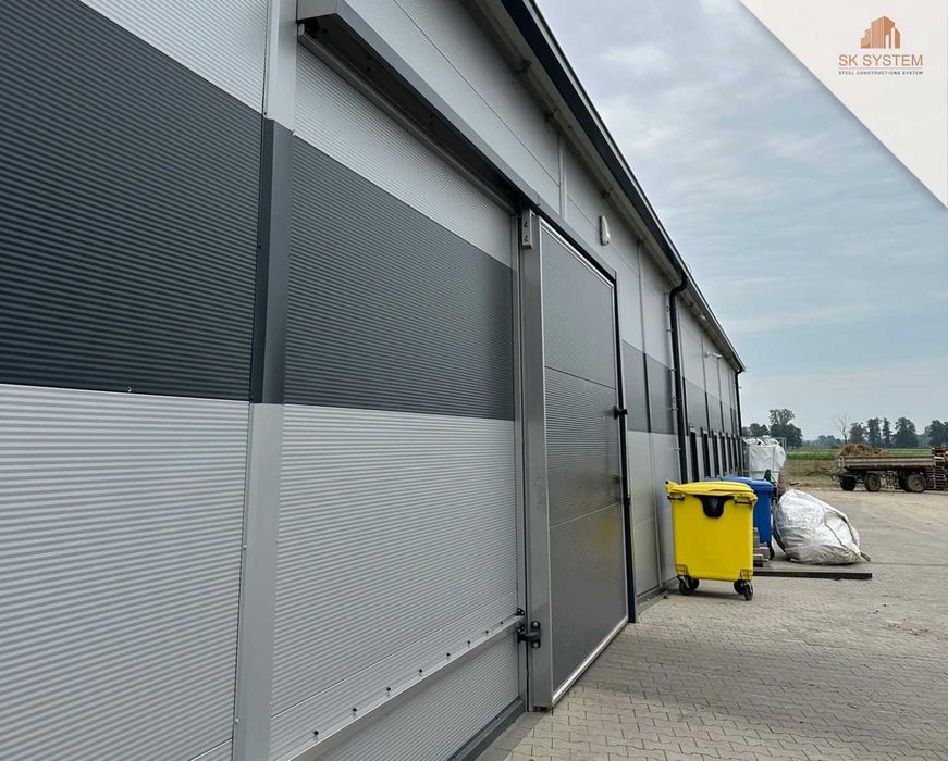 Hala 770m2 stalowa magazyn garaż chłodnia altana konstrukcja SK SYSTEM