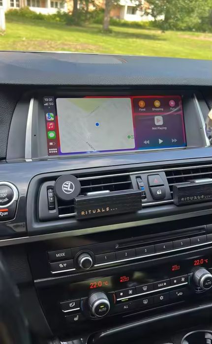 Rádio Android 14 com GPS BMW F10 F11 (Novo)