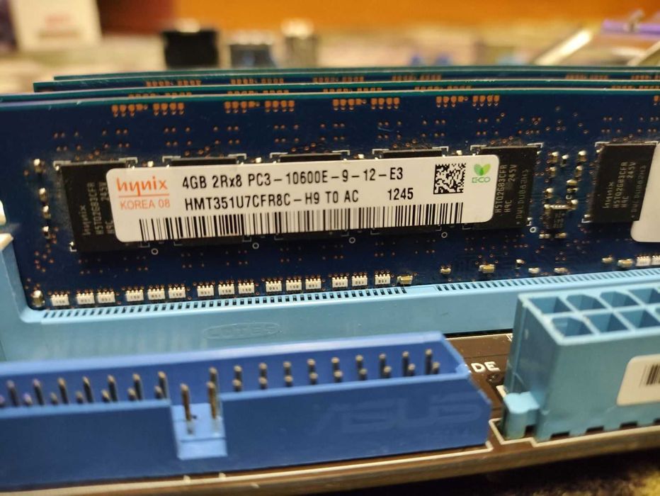 Комплект Socket 1156, i7-870, asus p7p55d-e lx, 16Gb RAM DDR3