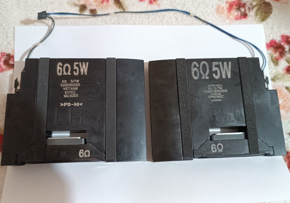 Продам оригінальні динаміки EAB63650202 від ТВ LG