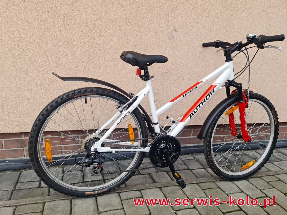 Rower górski damski AUTHOR koła 26 SHIMANO aluminium rabat WYSYŁKA