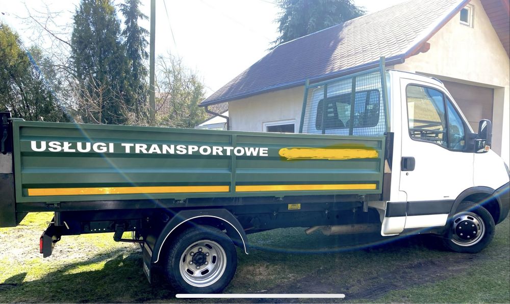 Usługi transportowe wywrotka do 3,5t