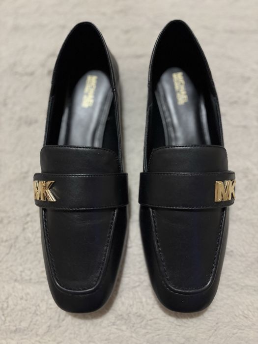 Michael kors оригинал лоферы мюли туфли кожа 36,5-37