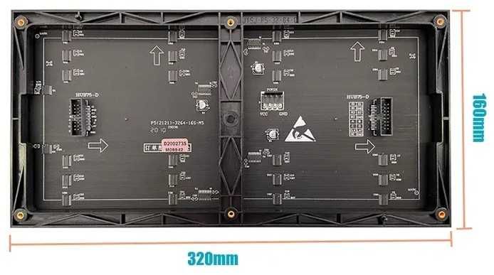 Painel LED indoor P5 320x160mm