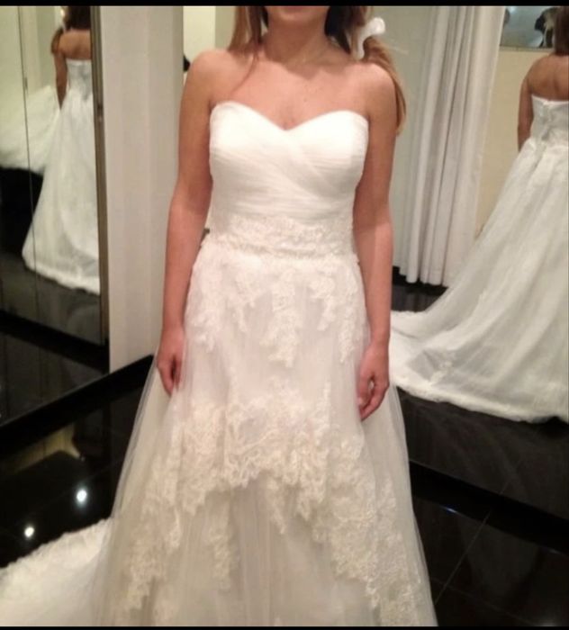Vestido de noiva lindíssimo Rosa Clará