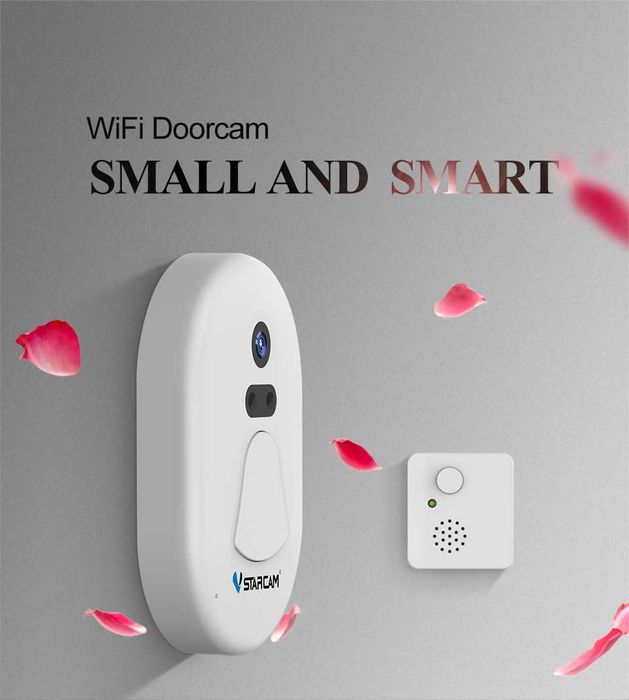Безпровідний відеодомофон відеодзвоник з WIFI, домофон в смартфні