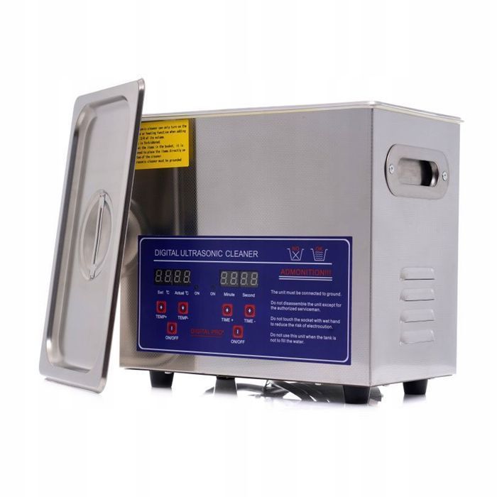 Myjka Wanna Ultradźwiękowa 6,5L Mycia Części 240W