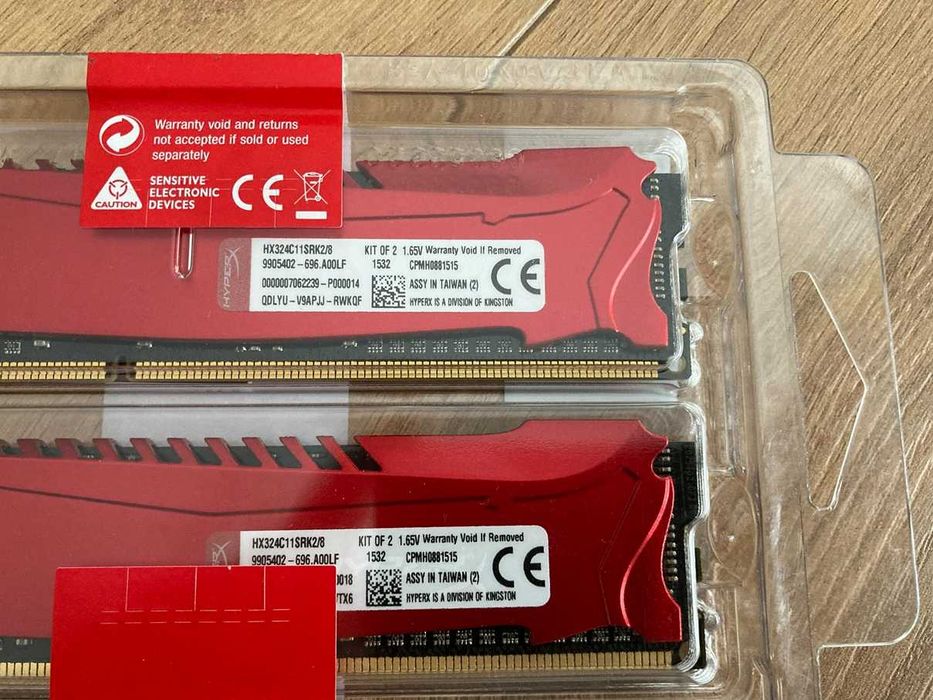 Pamięć HyperX Savage, DDR3, 16 GB (4x 4GB), 2400MHz, CL11 (HX324C11SRK2/8)