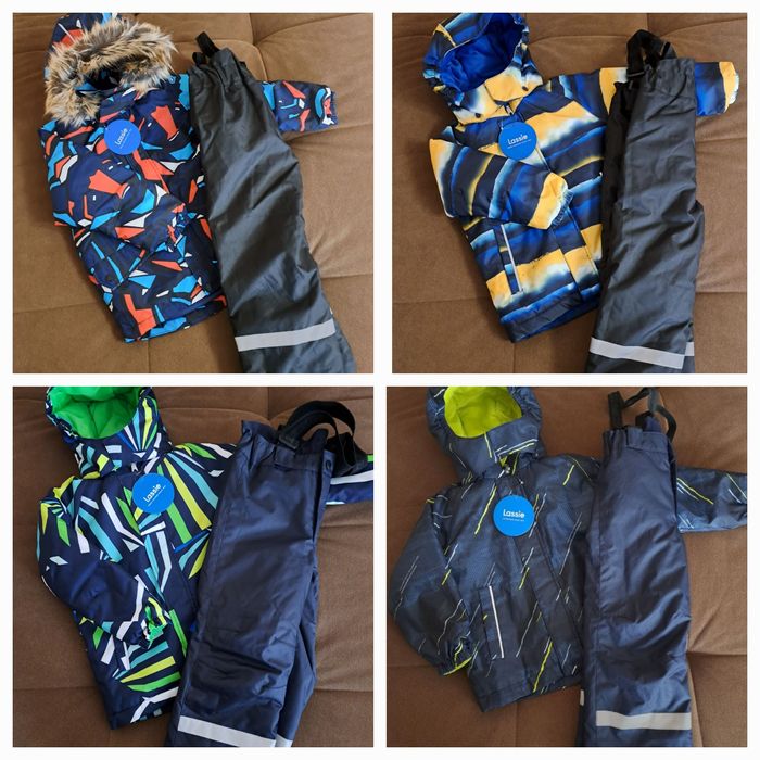 Новий зимній термо комплект комбинезон Lassie by Reima