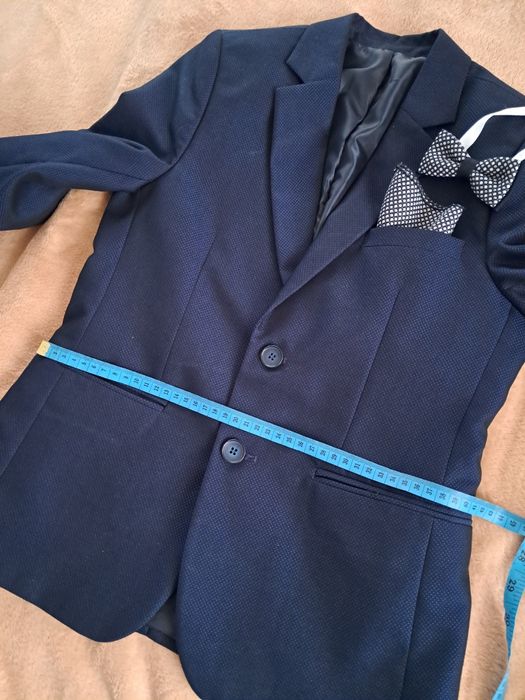 Garnitur chłopięcy Stan-Dar muszka I poszetka