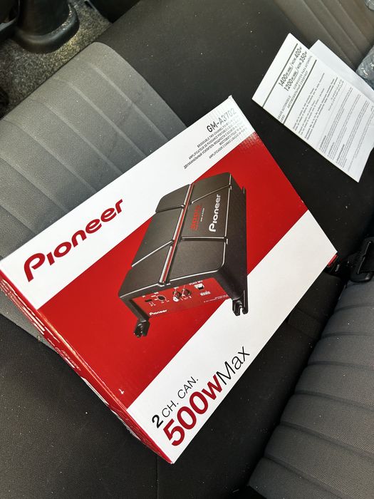 Amplificador pioneer 500w 2 canais
